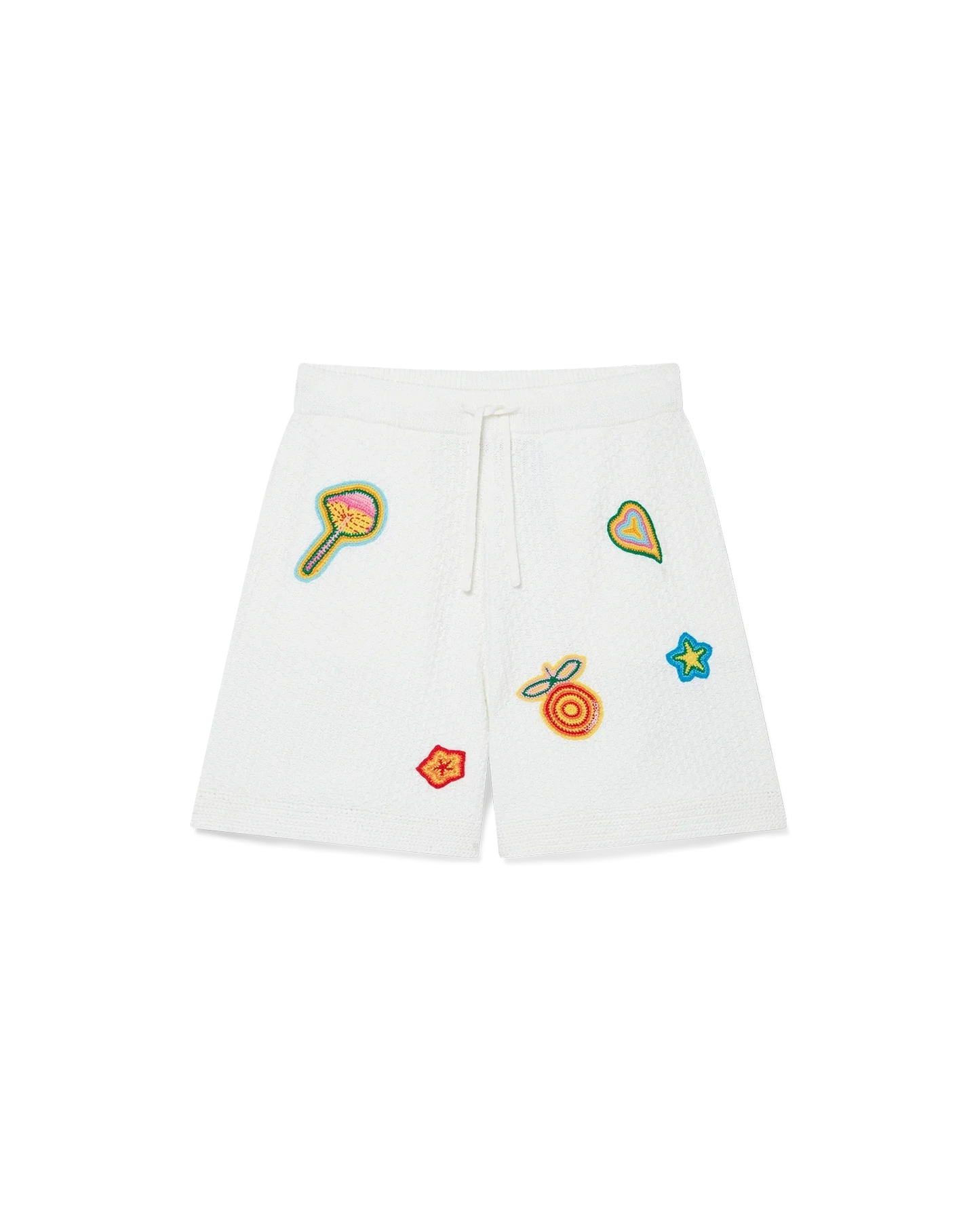 Shorts au crochet à motifs