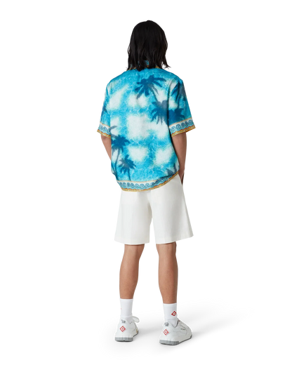 Shorts plissés en lin