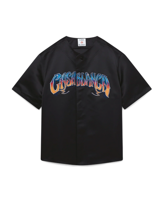 Gothic Baseball Short Sleeve Shirt