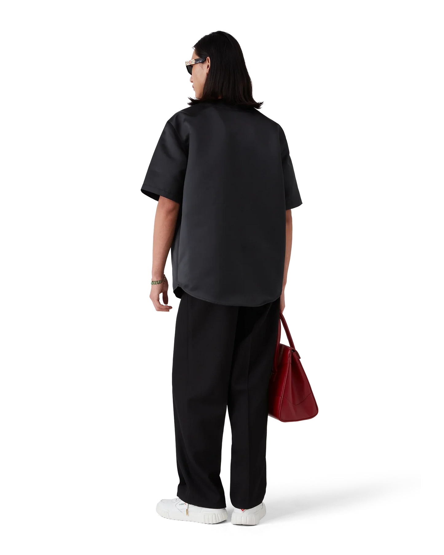 Chemise de baseball gothique à manches courtes