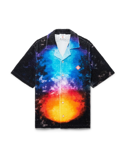 Chemise Éponge Dégradée à Manches Courtes