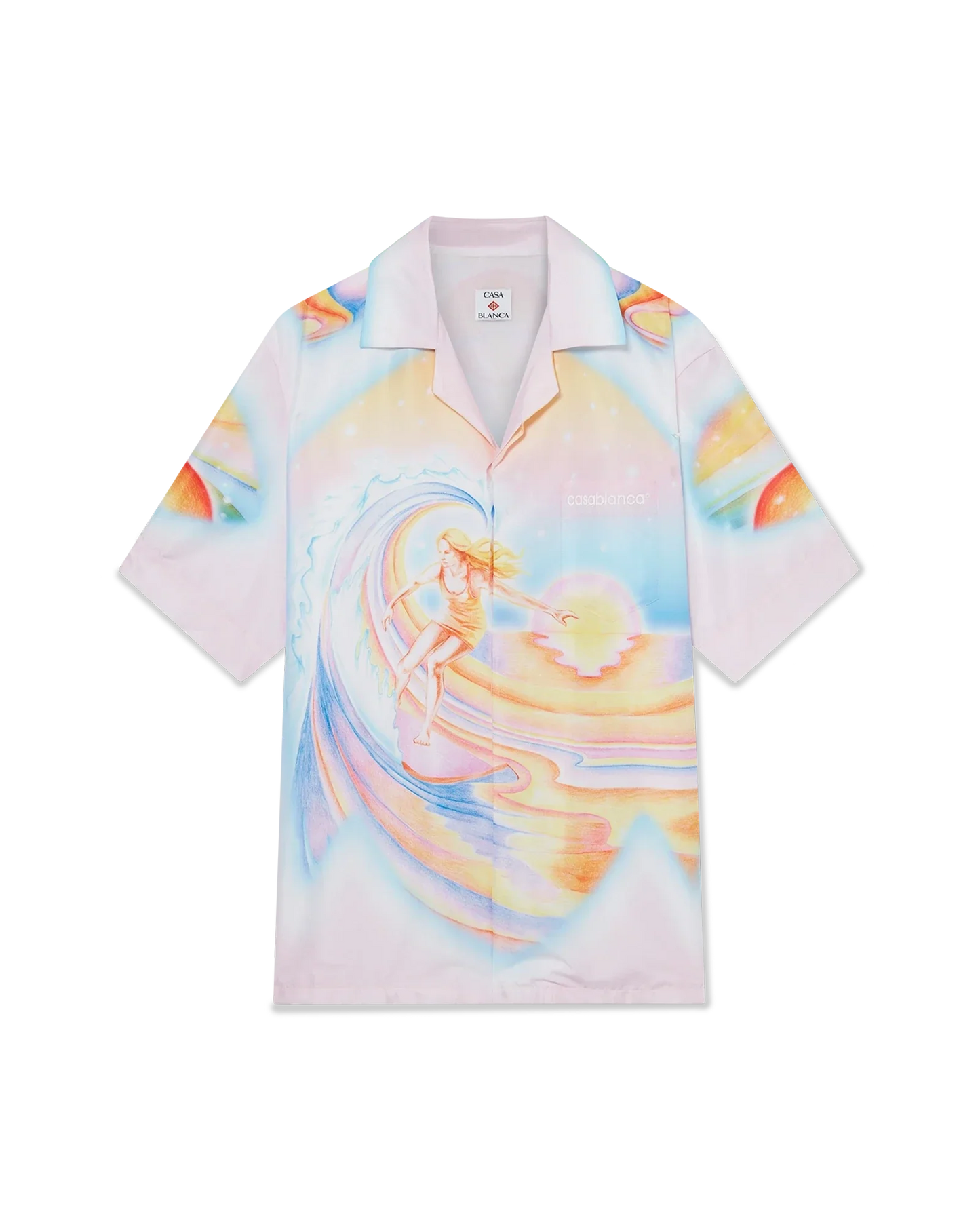T-shirt de bain psychédélique Nirvana à manches courtes