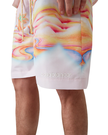 Short de bain Nirvana psychédélique