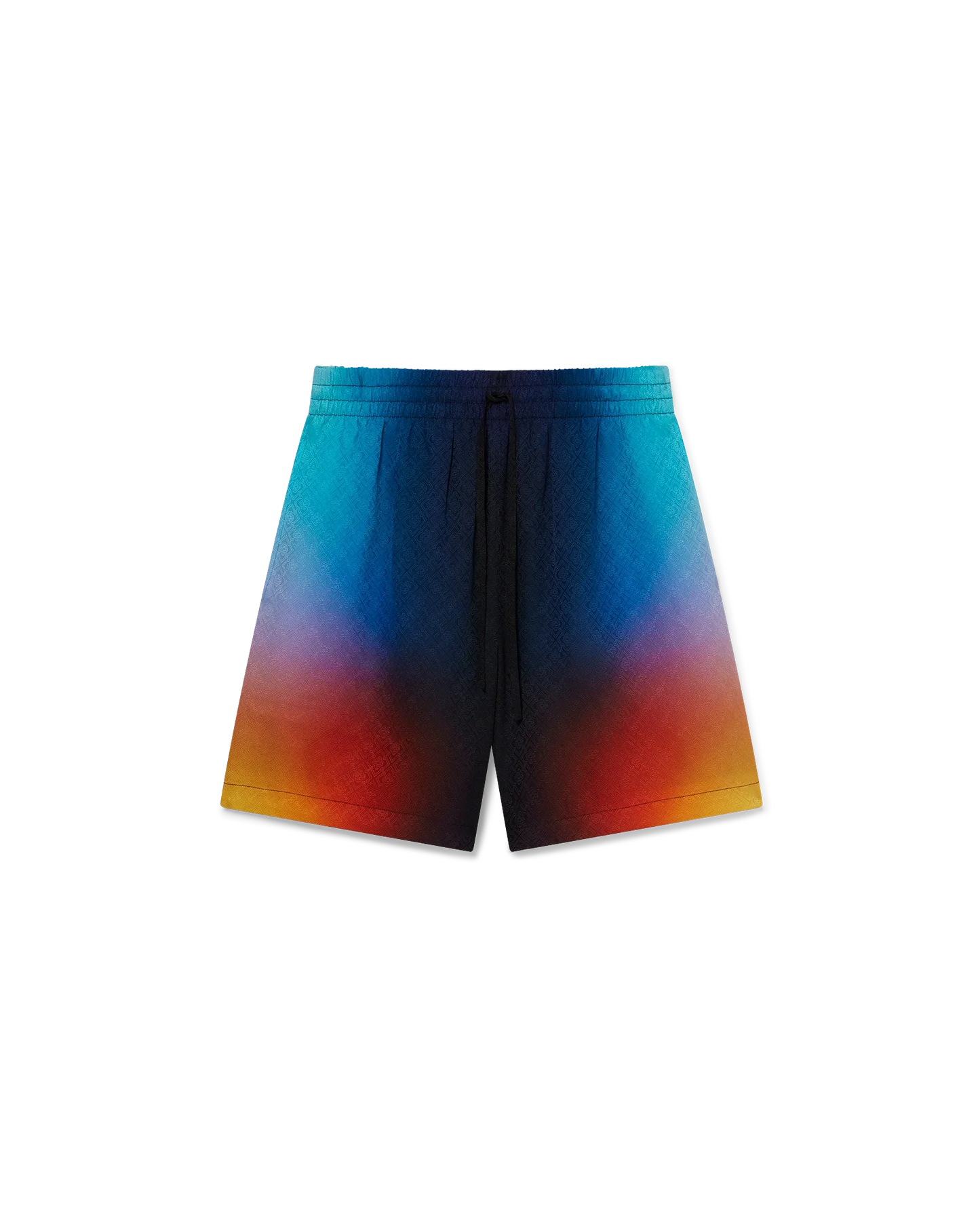 Shorts en soie dégradés