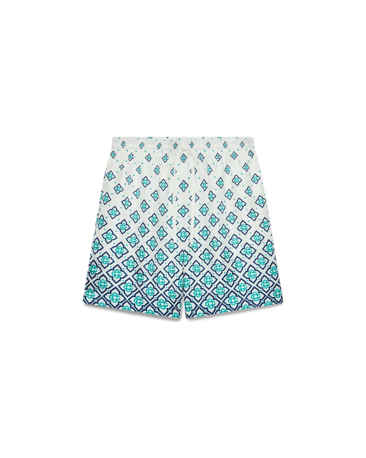Gradient Monogram Silk Shorts