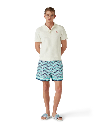 Short de bain Monogram Wave