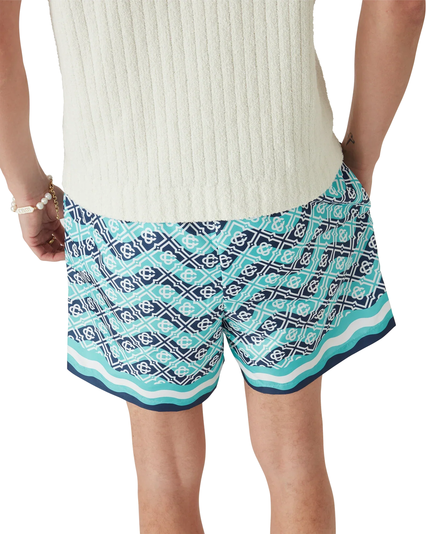 Short de bain Monogram Wave