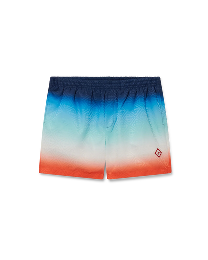 Short de bain jacquard dégradé