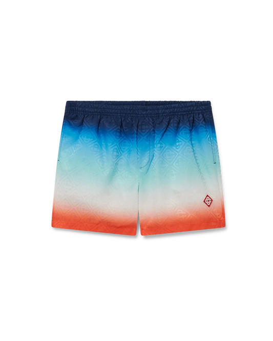 Gradient Jacquard Swim Shorts