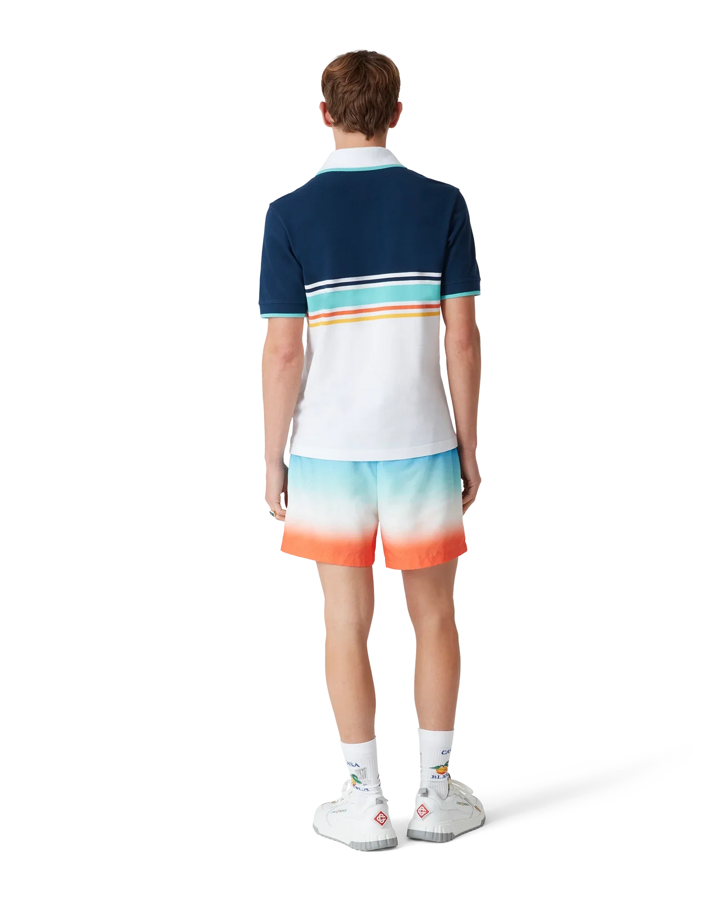 Short de bain jacquard dégradé
