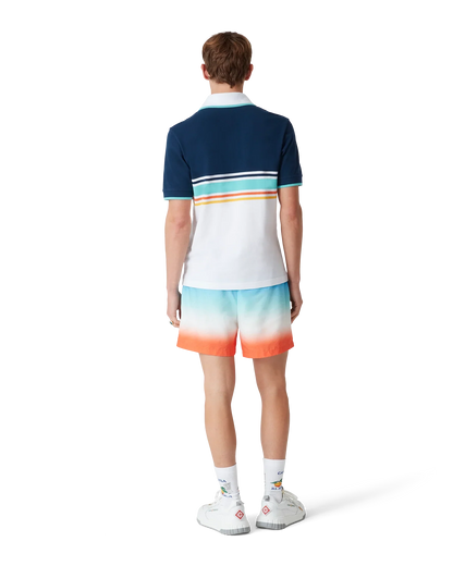 Short de bain jacquard dégradé