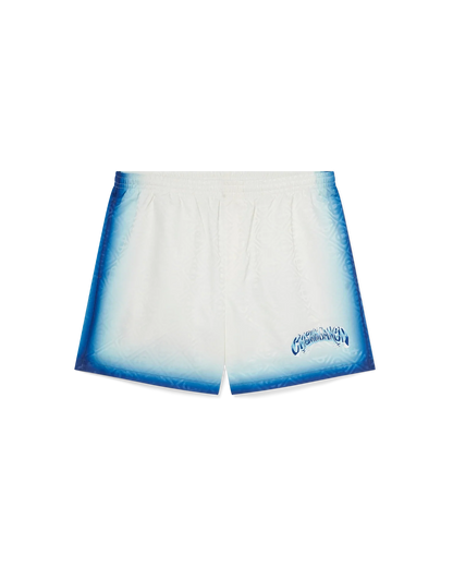 Short de bain dégradé de bleu