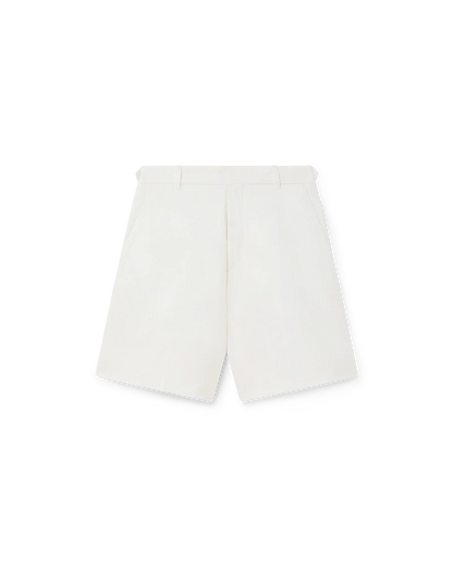 Shorts plissés en lin