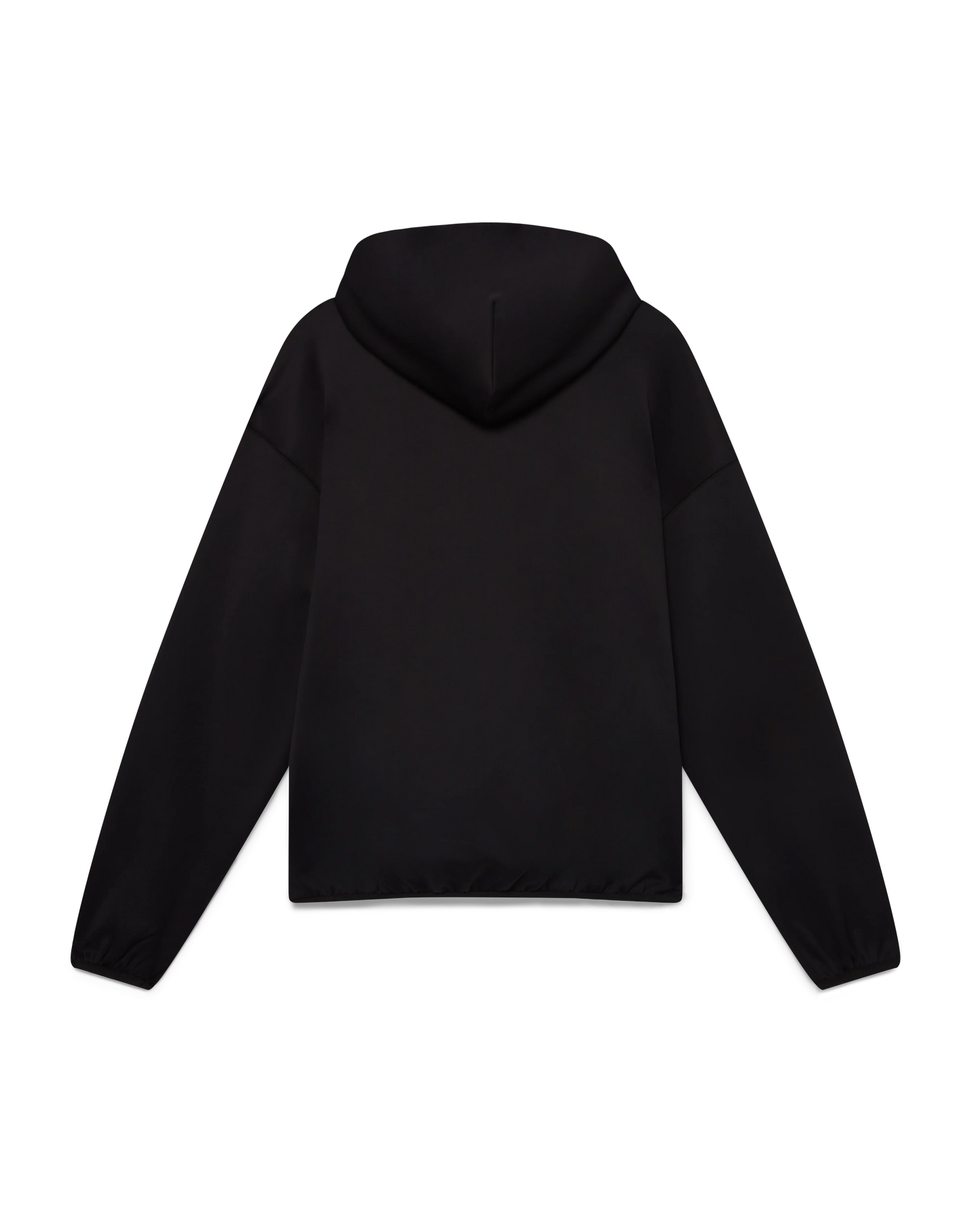 Oversized Panelled Hooded Sweatshirt