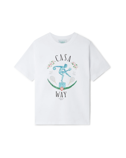 T-Shirt Manches Courtes Statue En Marbre
