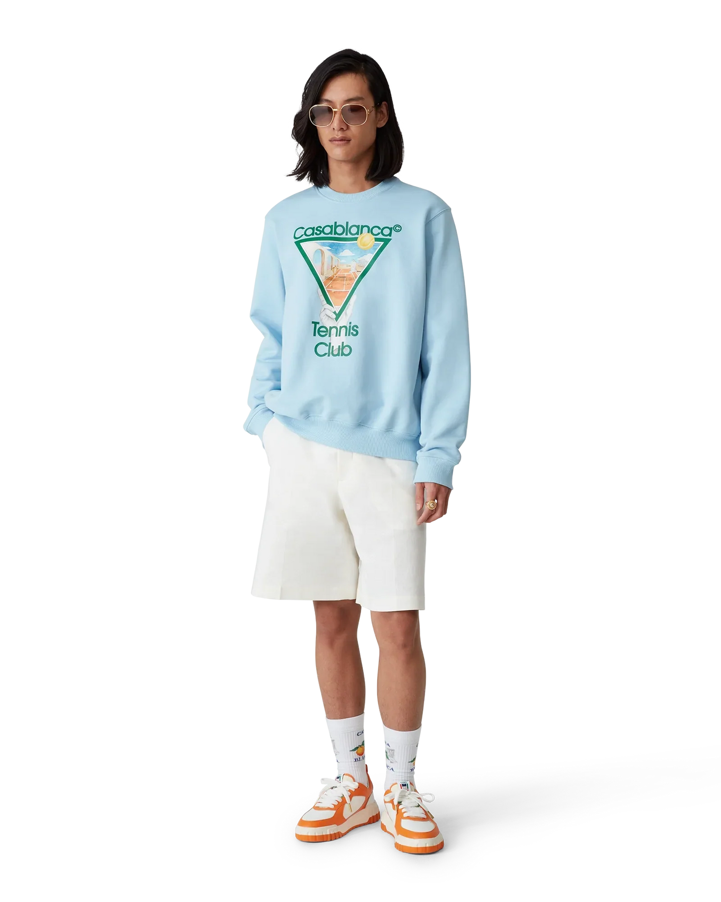 Sweat-shirt Tennis Métaphysique Iconique
