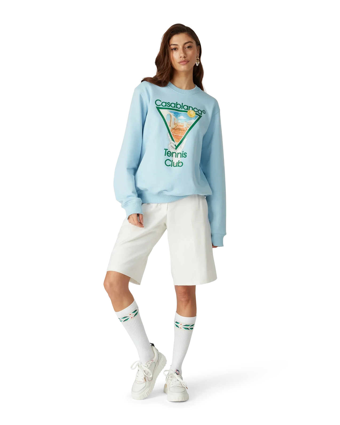 Sweat-shirt Tennis Métaphysique Iconique