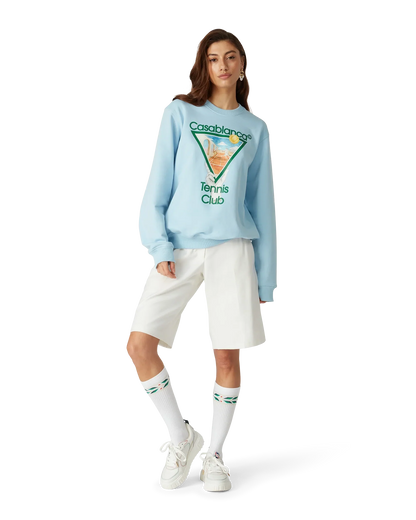 Sweat-shirt Tennis Métaphysique Iconique