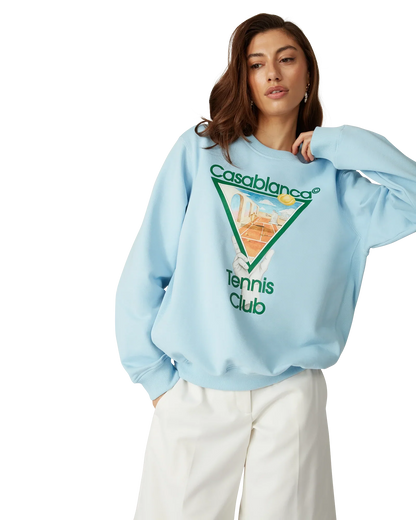 Sweat-shirt Tennis Métaphysique Iconique