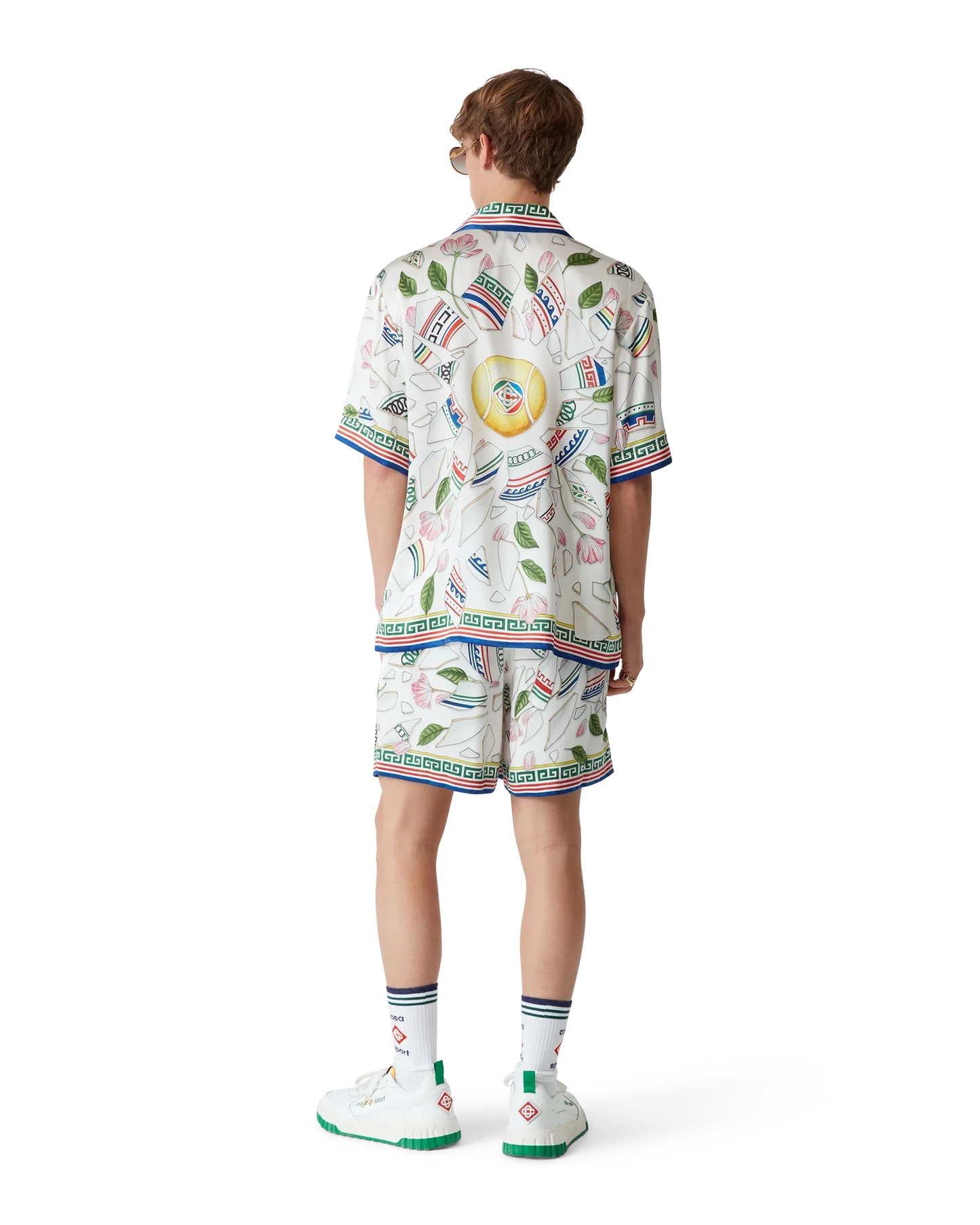 Short en soie Le Vase Brise