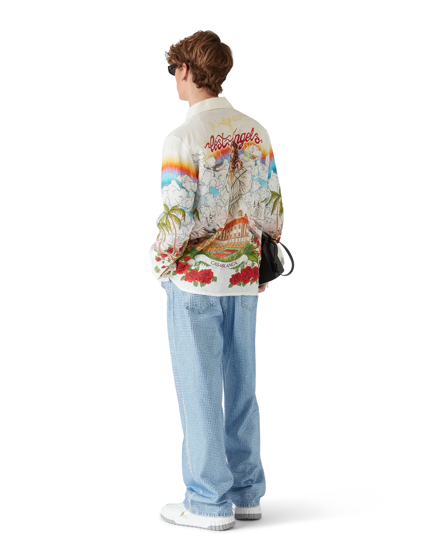 Chemise en lin à manches longues Château