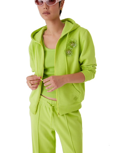 Sweat à capuche zippé