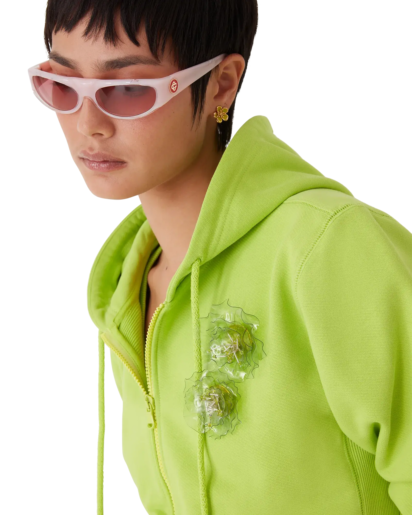 Sweat à capuche zippé