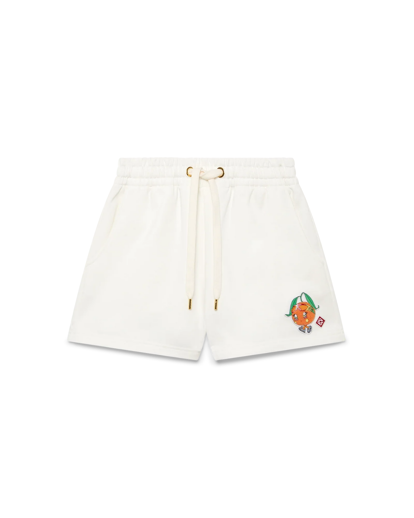 Shorts de survêtement mascotte orange