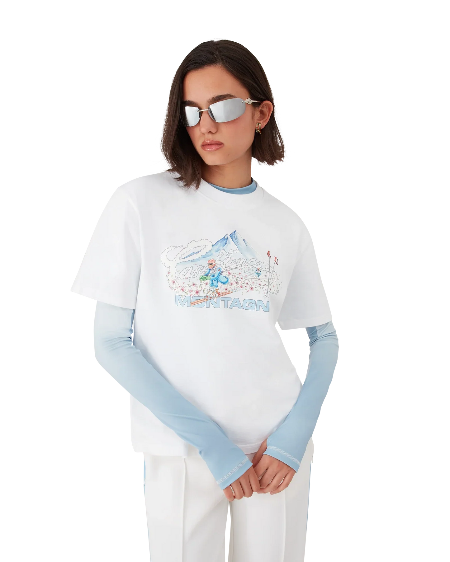 T-shirt de ski à manches courtes