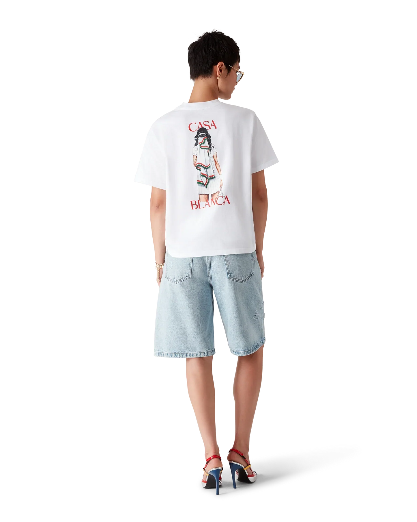T-shirt à manches courtes Tennis Girl