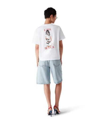 T-shirt à manches courtes Tennis Girl