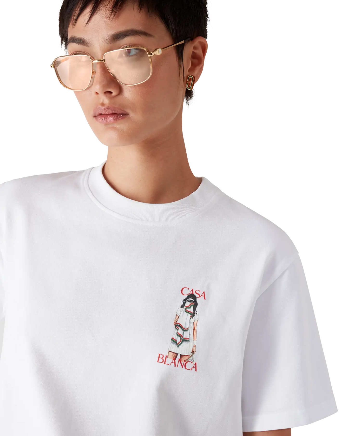 T-shirt à manches courtes Tennis Girl