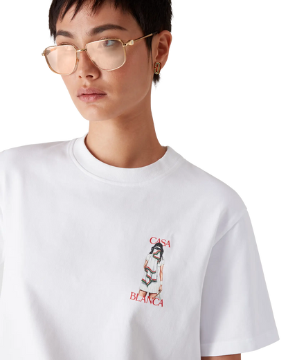 T-shirt à manches courtes Tennis Girl