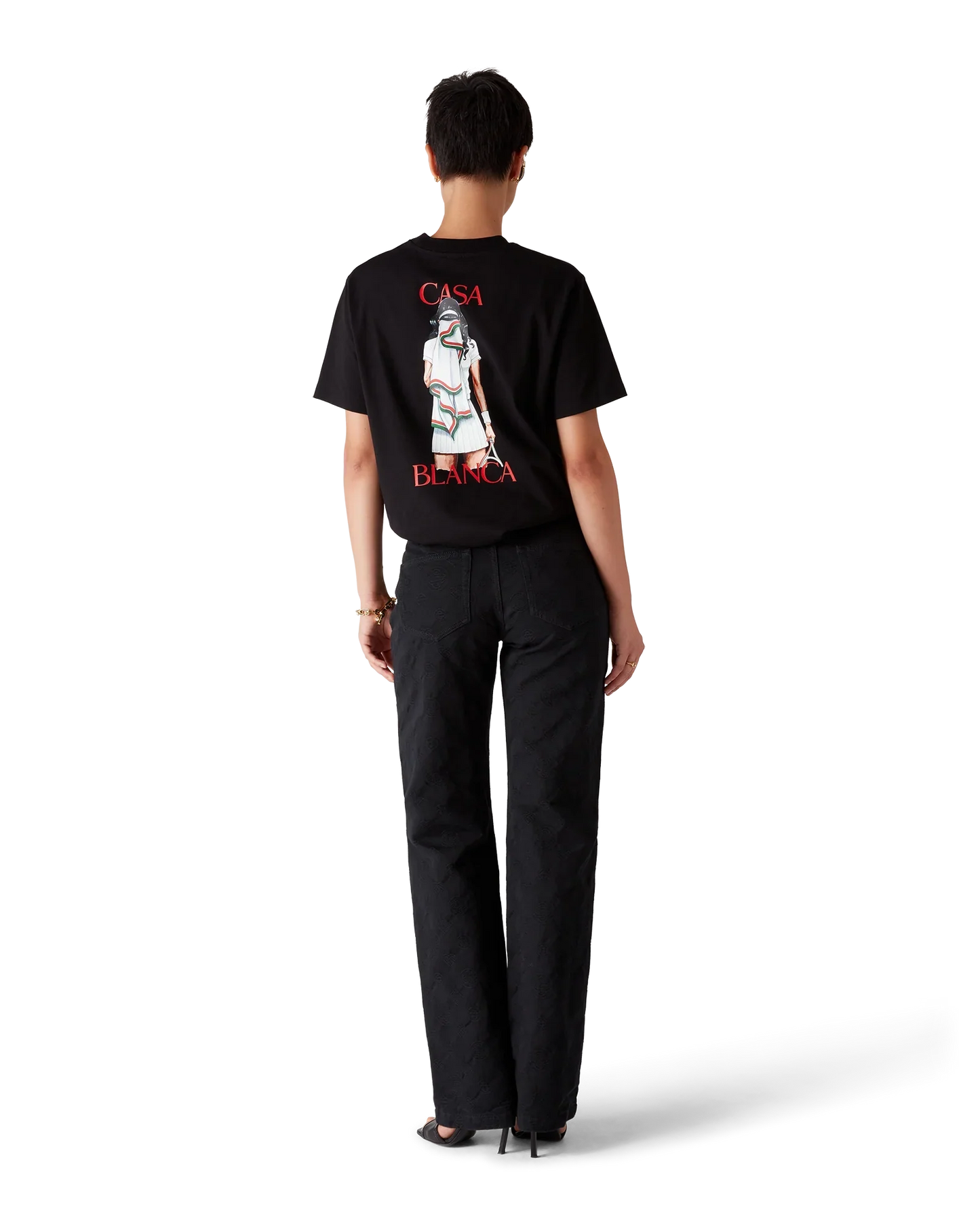 T-shirt à manches courtes Tennis Girl