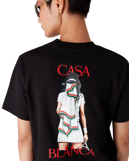 T-shirt à manches courtes Tennis Girl