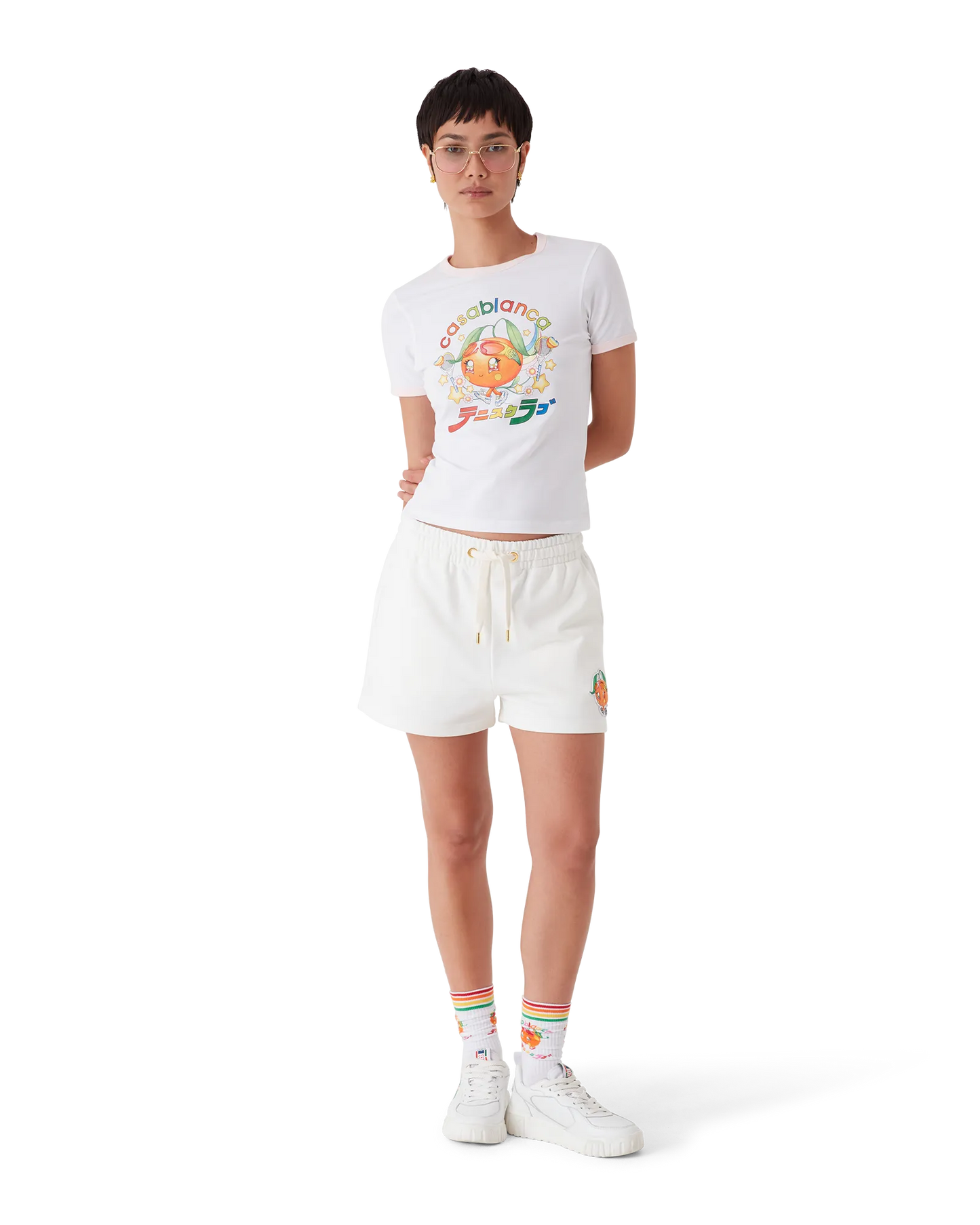T-shirt à manches courtes Orange Mascot Ringer