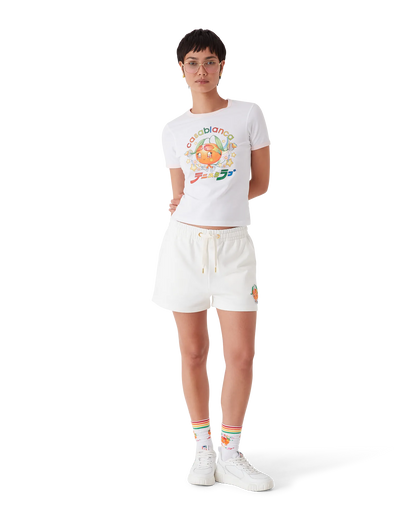 T-shirt à manches courtes Orange Mascot Ringer