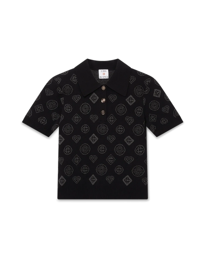 Polo Jacquard Monogrammé