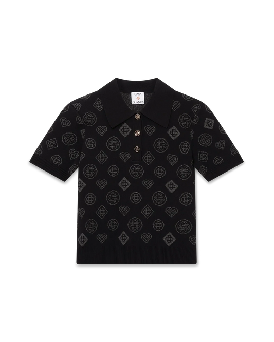 Monogram Jacquard Polo