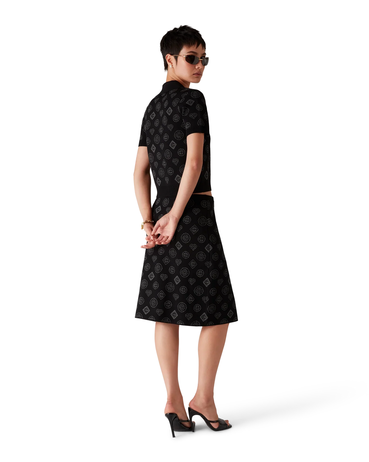 Polo Jacquard Monogrammé