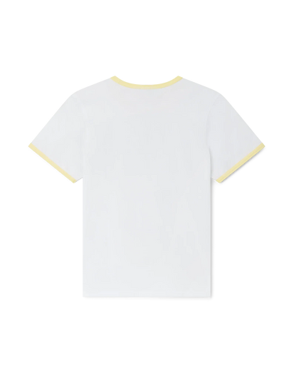 T-shirt à manches courtes Beyond Destiny avec liseré contrastant et coupe longue