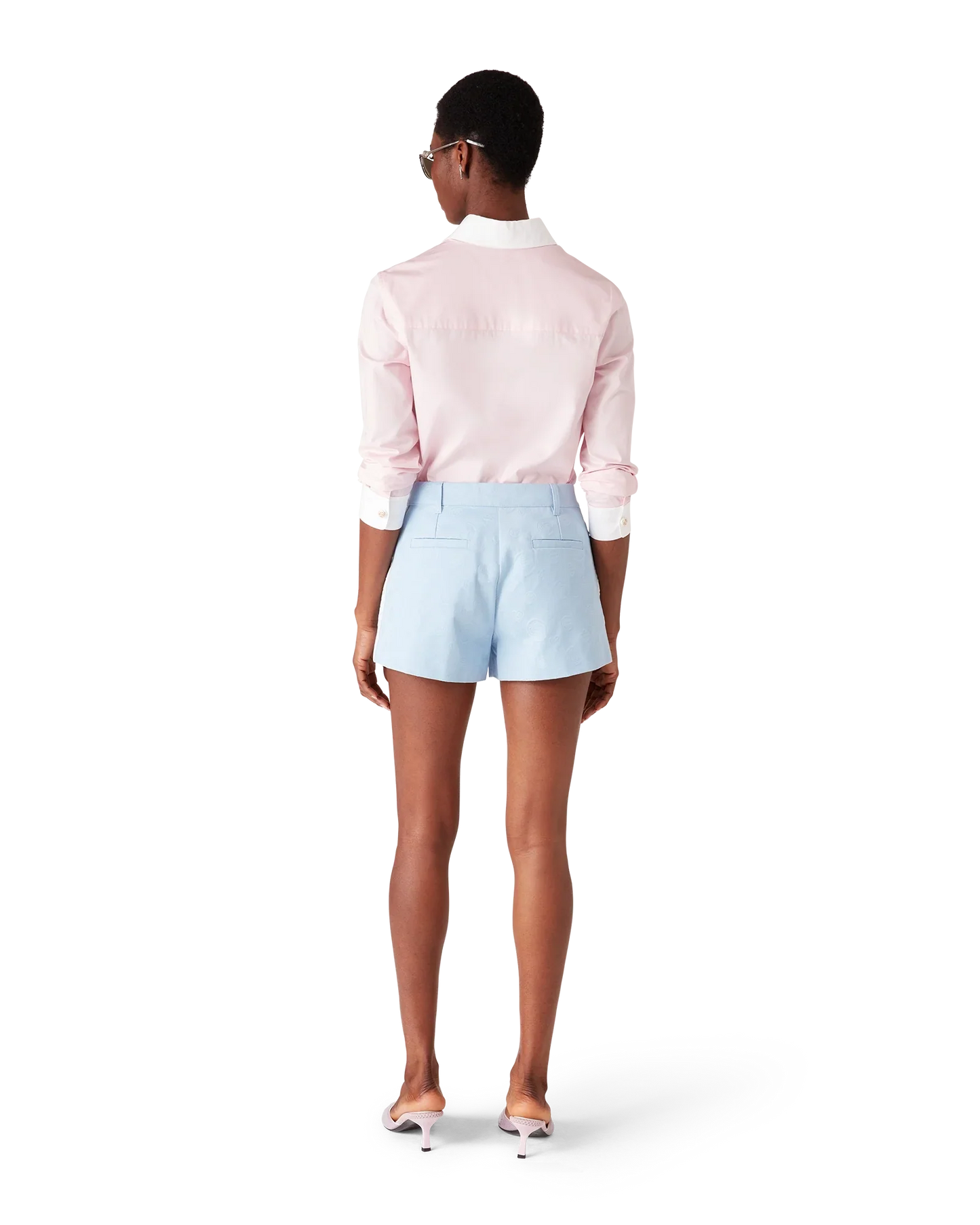 Monogram Mini Shorts