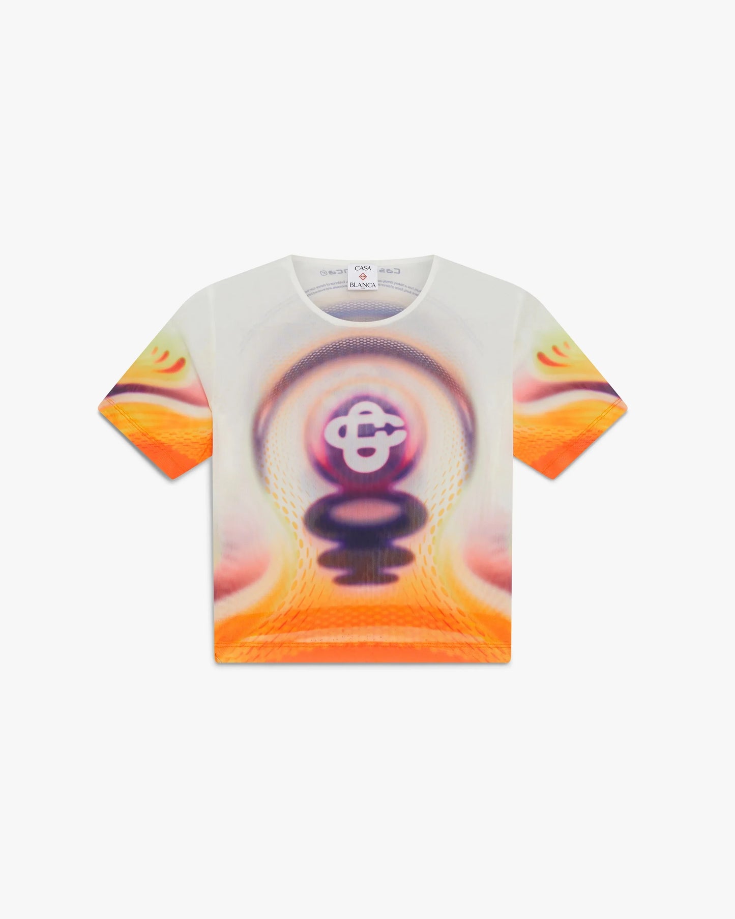 Sporchid Printed Mesh Baby Short Sleeve T-Shirt