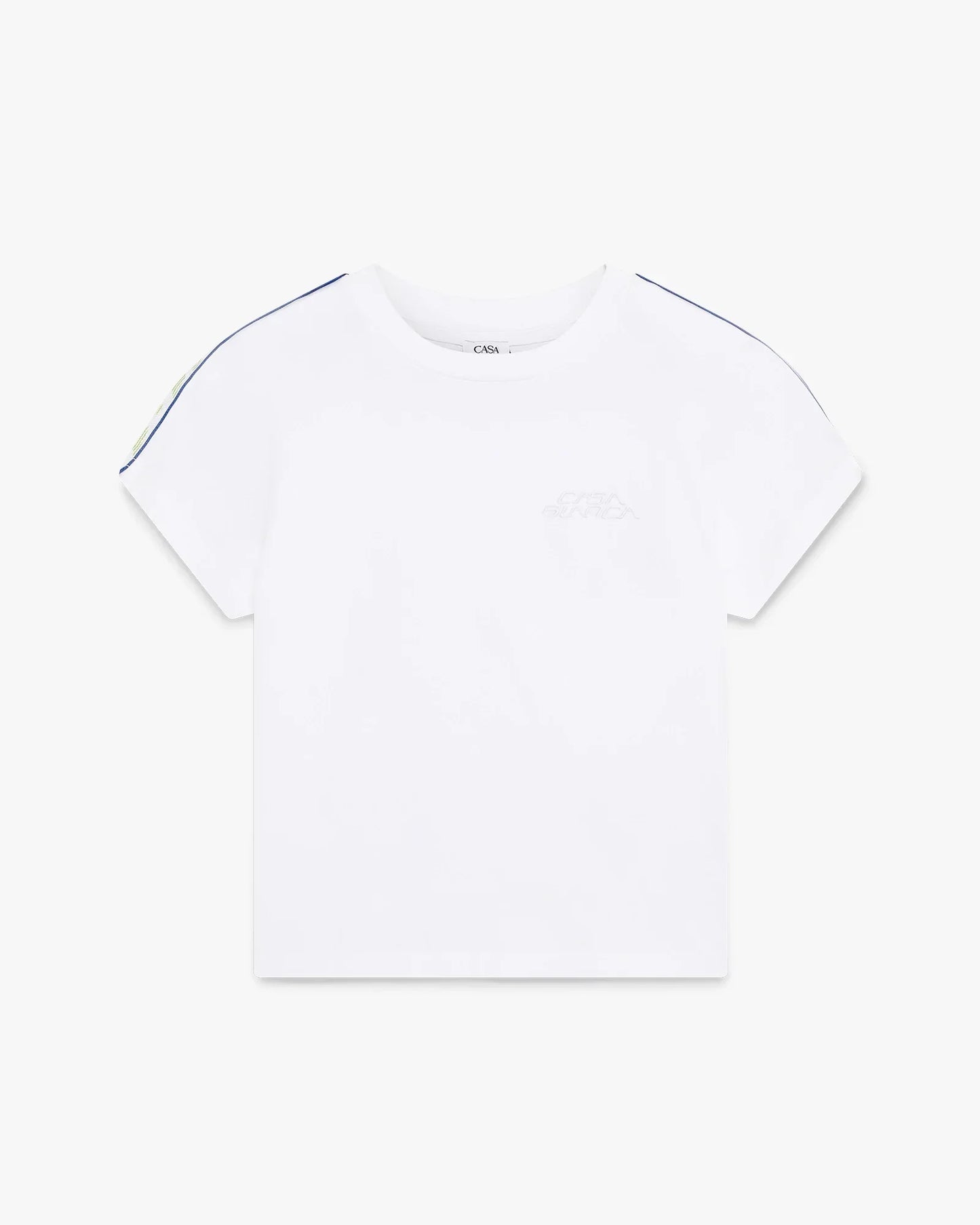 T-shirt blanc à manches courtes Laurel
