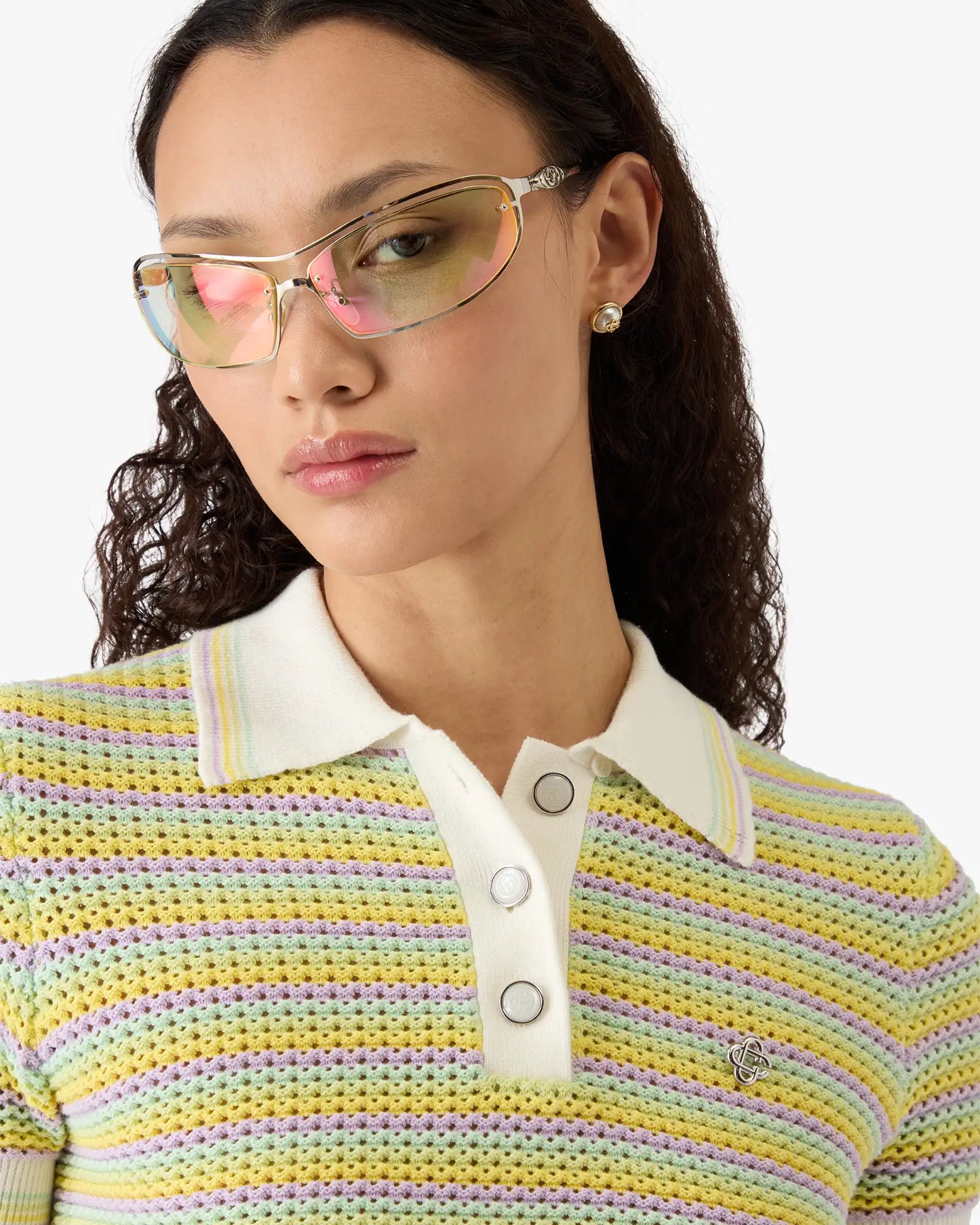 Polo rayé bourgeois