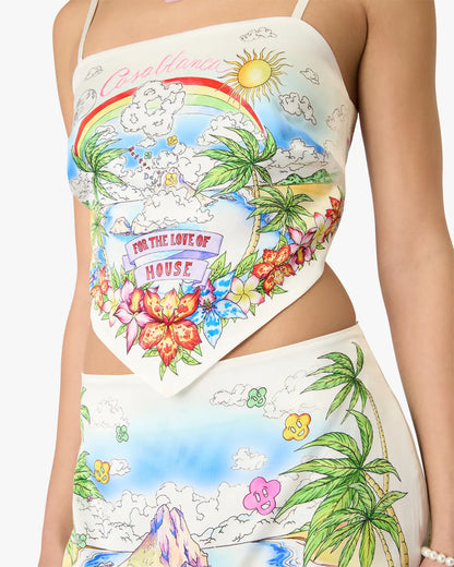Haut en satin de soie Better Days