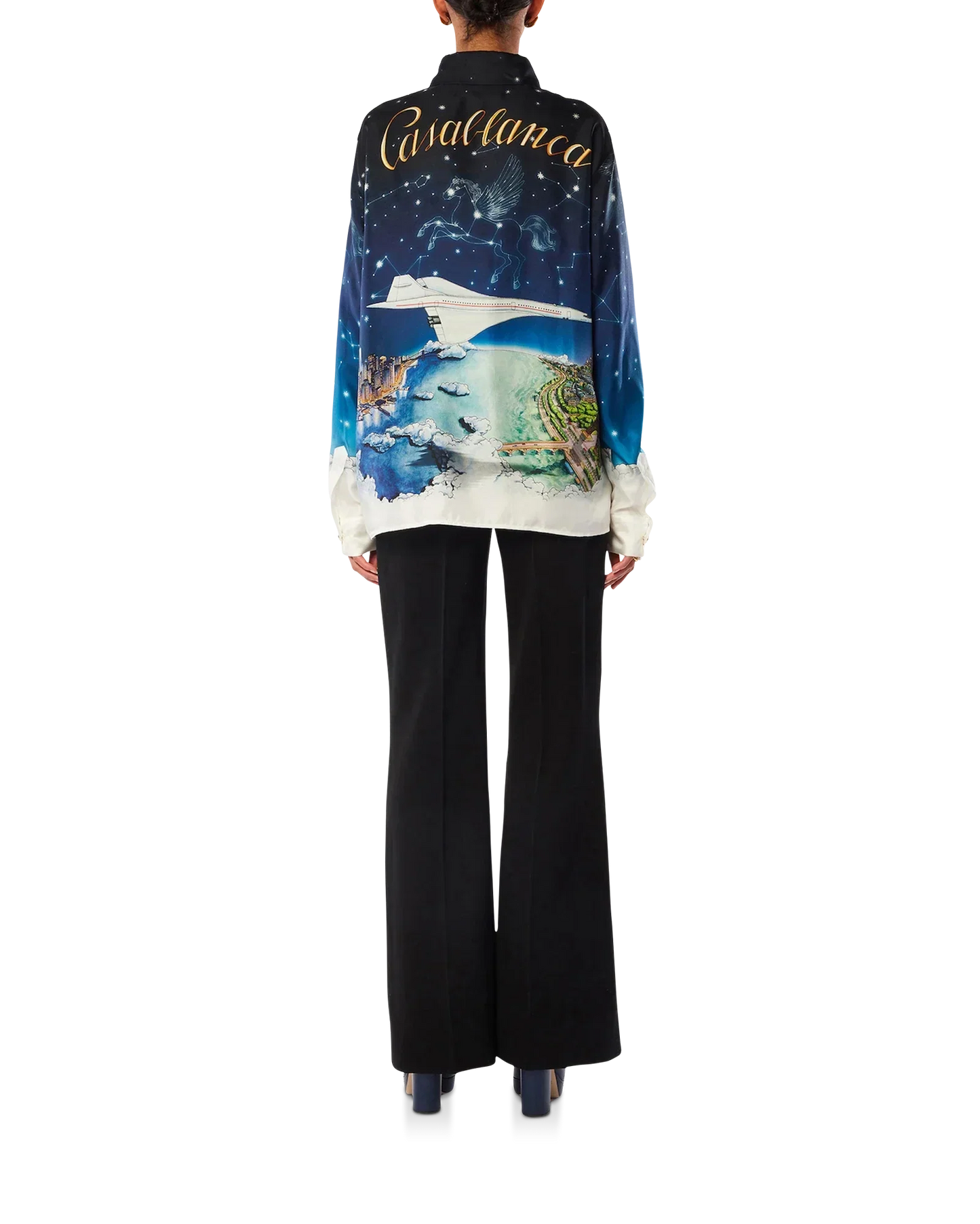 Chemise en soie Vol De Nuit