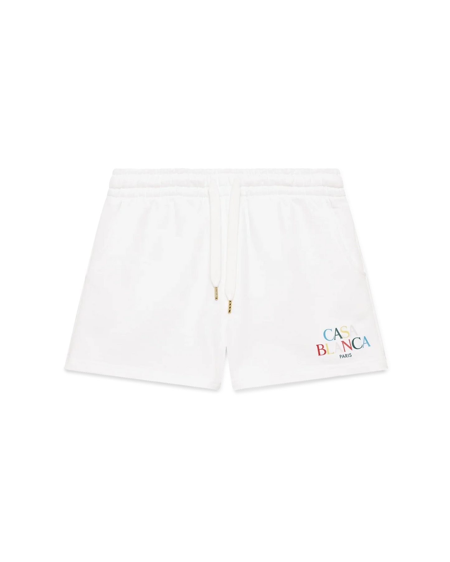 Short en molleton à logo superposé