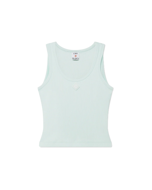 Ribbed Jersey Tank Top