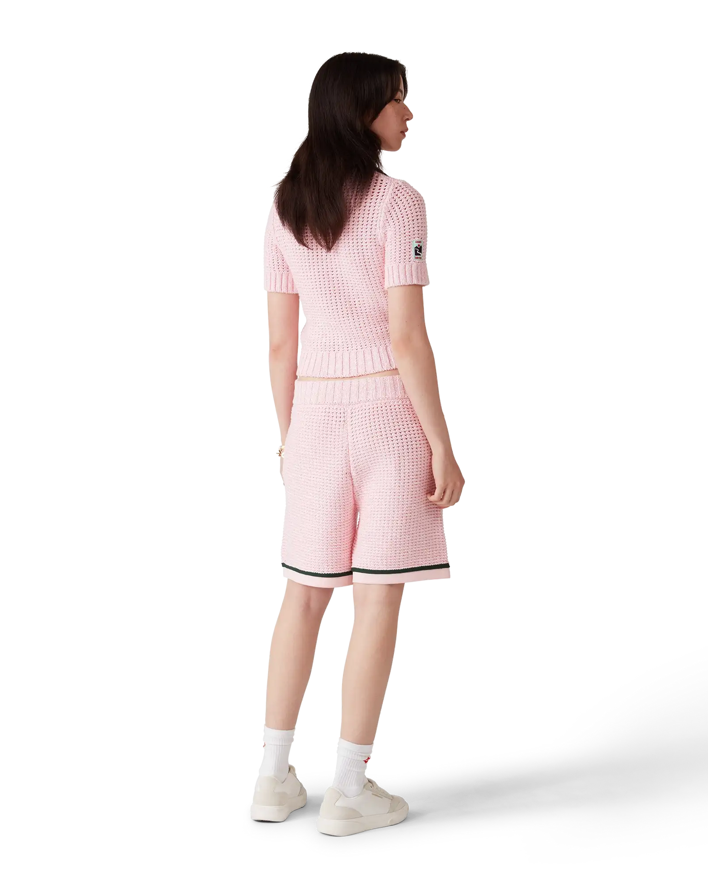 Short en coton mouliné